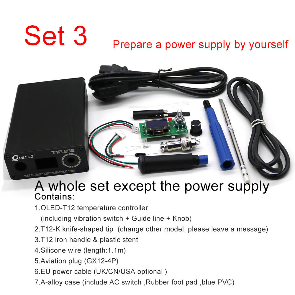 T12 STC-OLED soldering Station - Digital Soldering Station T12 ulasan dan harga
