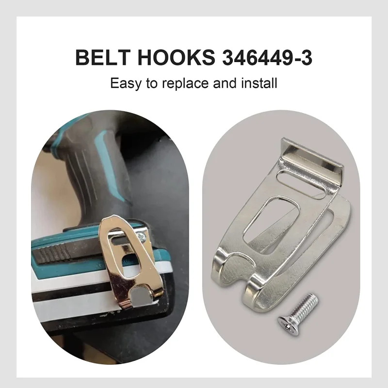 Belt Clip Hook With Screw For  - Brushless Cordless Electric Drill 18V ulasan dan harga