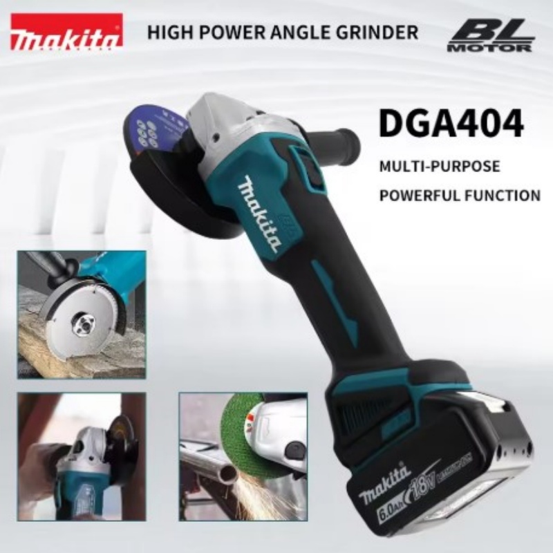 Makita DGA404 Brushless Electr - Brushless Angle Grinder Battery Powered ulasan dan harga