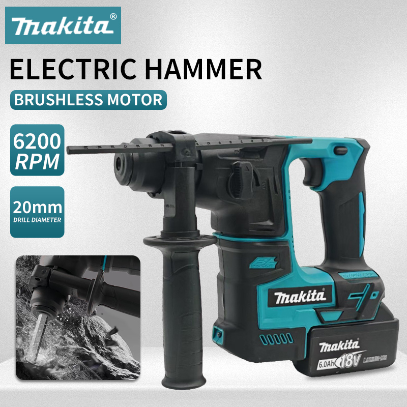 Makita Electric Hammer Brushle - Brushless Cordless Electric Drill 18V ulasan dan harga