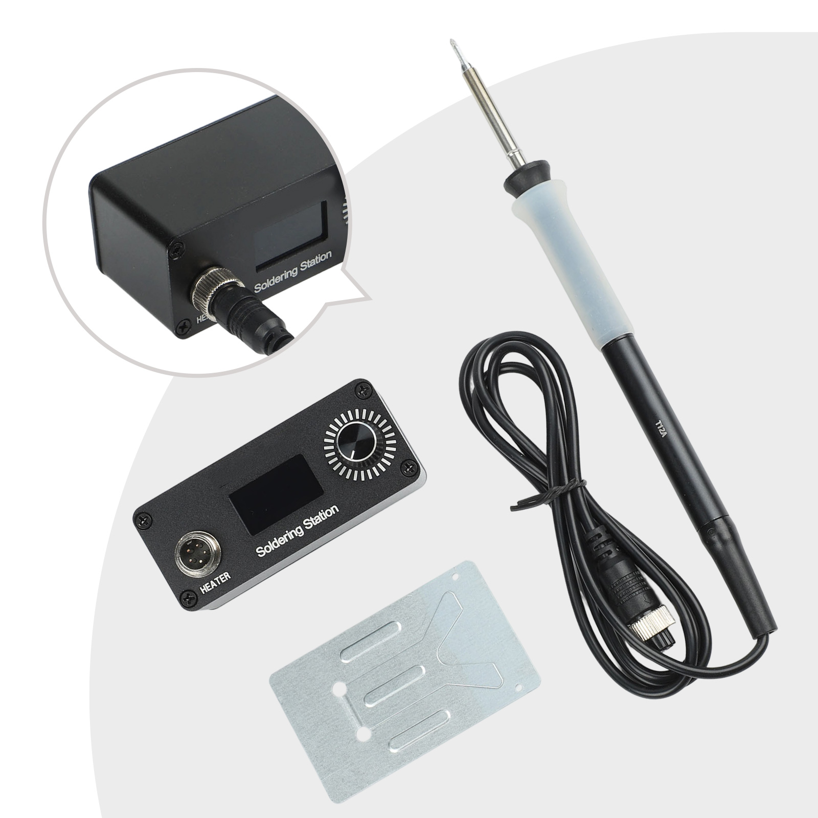 T12 Adjustable Temperature Sol - Digital Soldering Station T12 ulasan dan harga