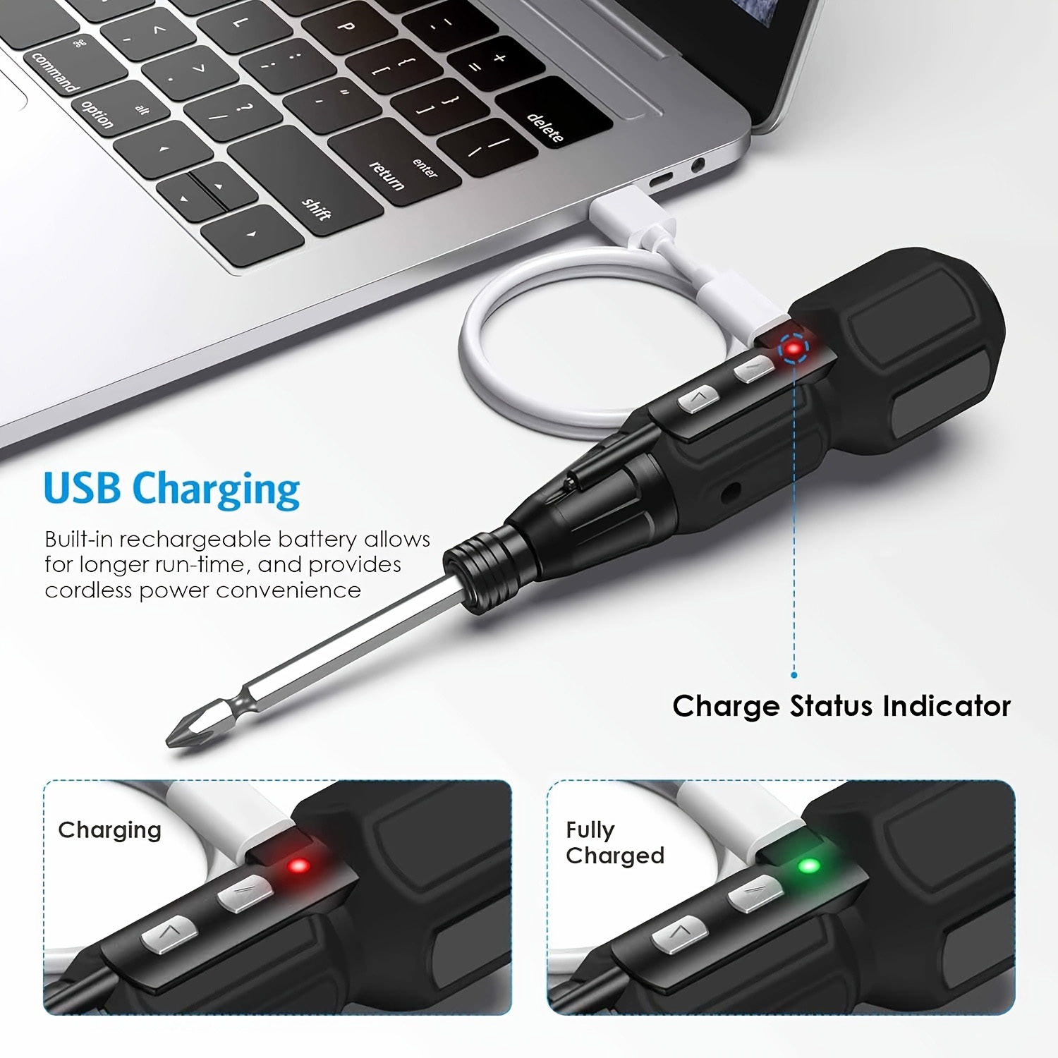 electric screwdriver rechargea - Electric Screwdriver Rechargeable Usb ulasan dan harga